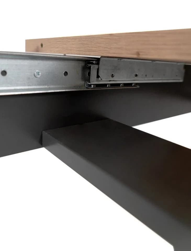 Furn.Design Esstisch Malta Anthrazit Eiche Artisan ausziehbar - Bild 5