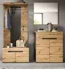 Inn.Furn Garderoben-Set Cooper 4-teilig Eiche Artisan Grau Soft-Close Bild 1