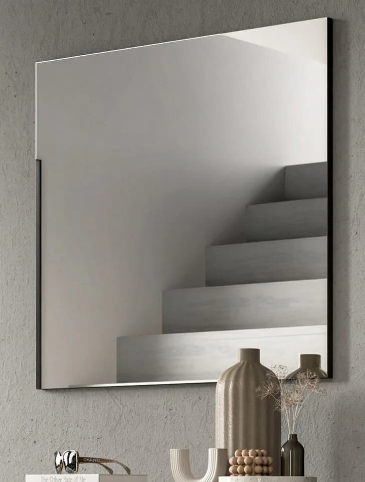 Inn.Furn Garderobenspiegel Cooper Rahmenlos Basalt Grau - Bild 2