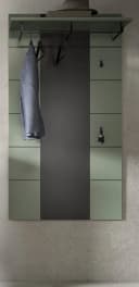 Inn.Furn Garderobenpaneel Cooper Wandgarderobe Salbei Grün Basalt Grau Bild 1