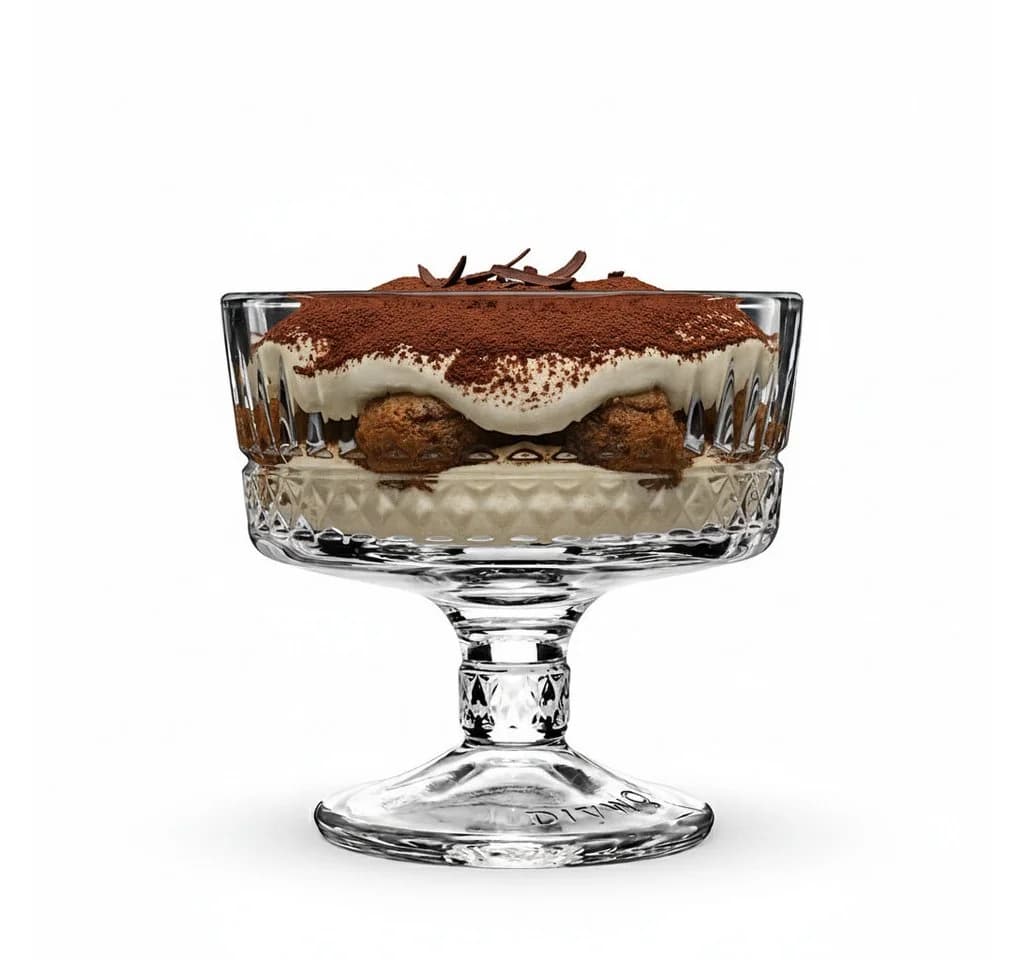 Kochmaster ELIZYA Dessertschale mit Fuss 240 ml, 6 tlg., Glas transparent - Bild 3