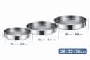 Kochmaster Platinium Edelstahl Backofenblech 3-teiliges Set Silber Bild 1