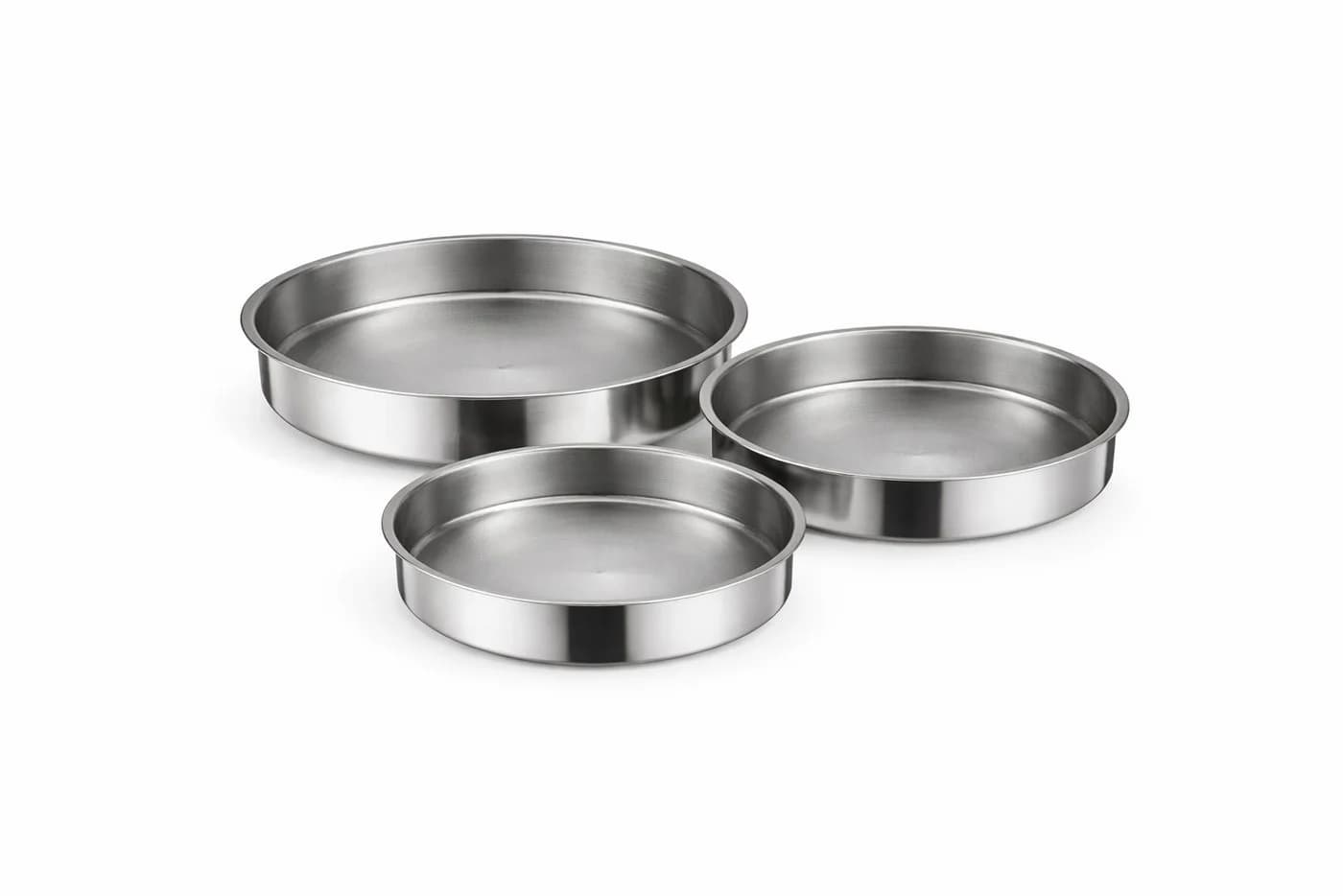 Kochmaster Platinium Edelstahl Backofenblech 3-teiliges Set Silber - Bild 3