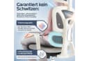 CLOUVOU Bürostuhl Ergonomisch Grau 4D Armlehnen 3D Kopfstütze Bild 5