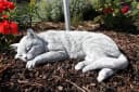 Stone and Style Gartenfigur Große Katze Schlafend Stein Bild 1