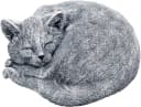 Frostfeste Steinfigur Schlafende Katze Kater Carlos Garten Deko Bild 2