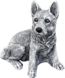 Stone and Style Frostfeste Steinfigur Schäferhund Grau Bild 2