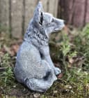 Stone and Style Frostfeste Steinfigur Schäferhund Grau Bild 3