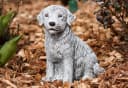 Stone and Style Gartenfigur Hund Retriever Frostfeste Steinfigur Bild 1