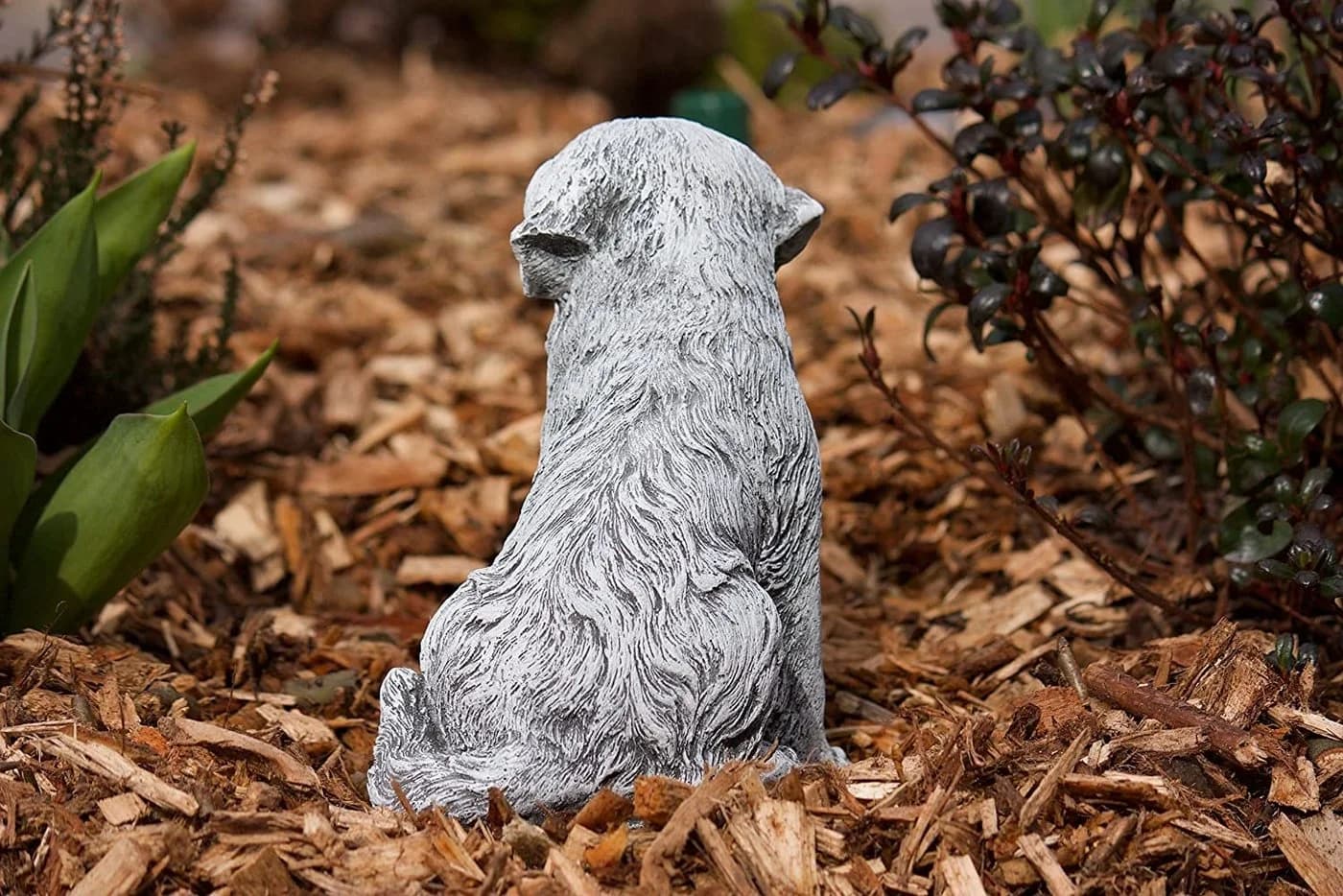 Stone and Style Gartenfigur Hund Retriever Frostfeste Steinfigur - Bild 5