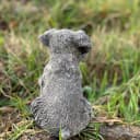 Stone and Style Frostfeste Steinfigur Hund Schnauzer Grau Bild 5