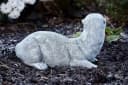 Stone and Style Gartenfigur Frostfeste Steinfigur Otter Grau Bild 4