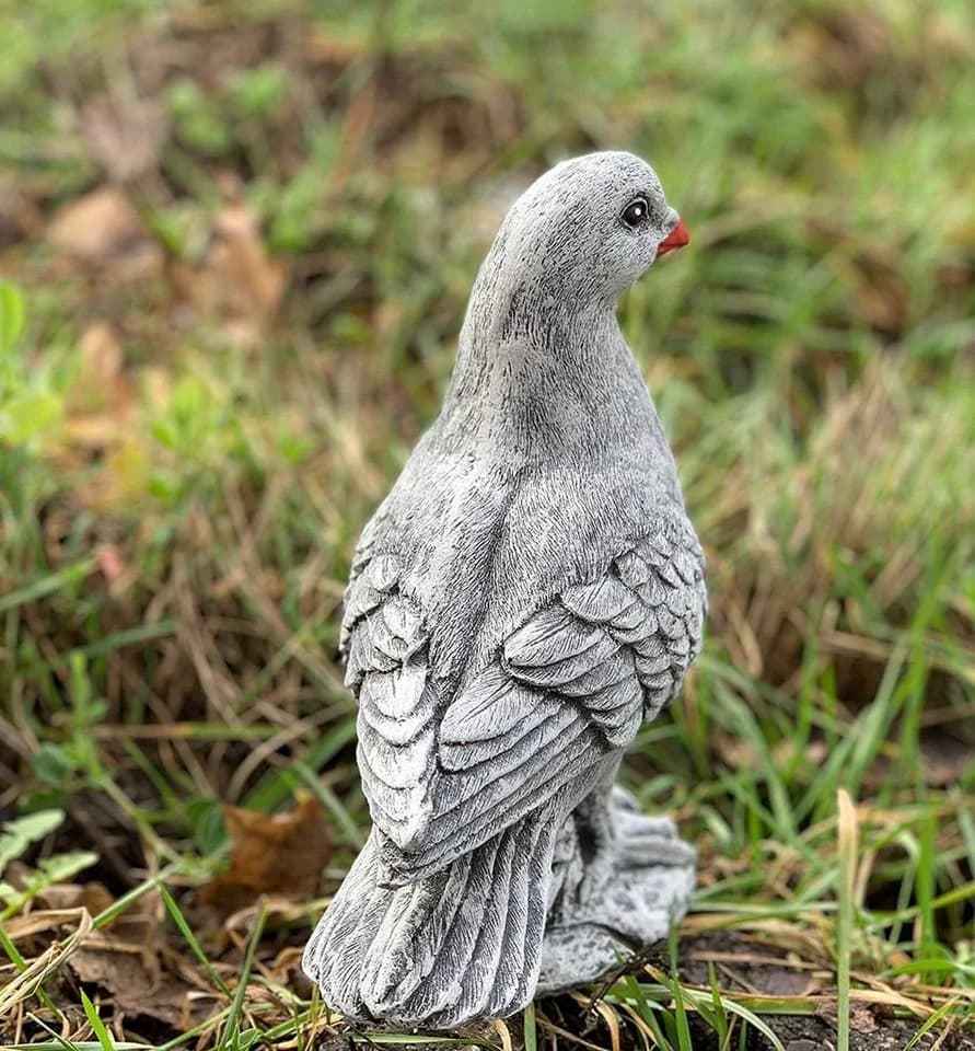 Stone and Style Gartenfigur Steinfigur Taube - Bild 5