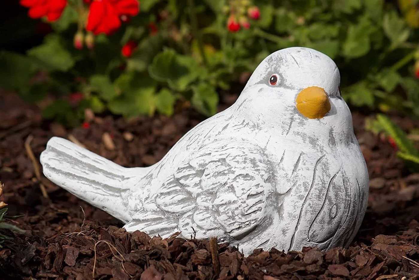 Stone and Style Gartenfigur 2er Set Vögel groß - Bild 4