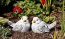 Stone and Style Gartenfigur 2er Set Vögel groß Bild 5