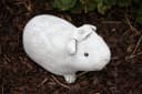 Stone and Style Gartenfigur Meerschweinchen Helmut Frostfest Stein Grau/Braun Bild 3