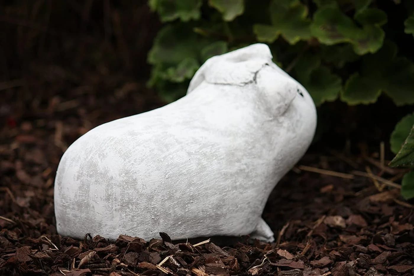 Stone and Style Gartenfigur Meerschweinchen Helmut Frostfest Stein Grau/Braun - Bild 4