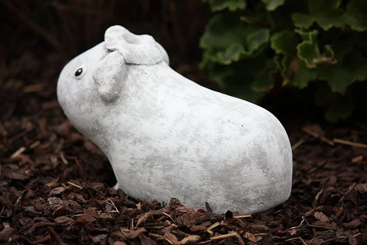 Stone and Style Gartenfigur Meerschweinchen Helmut Frostfest Stein Grau/Braun - Bild 5