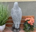 Stone and Style Gartenfigur Adler XL Frostfest Grau Bild 5