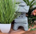 Stone and Style Gartenfigur Pagode Asiatische Laterne Grau Bild 4