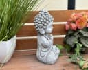 Stone and Style Frostfeste Steinfigur Shiva Baby Grau Bild 3