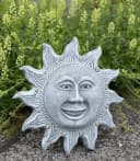Stone and Style Wandrelief Sonne Il Sole Frostfest Grau Bild 1