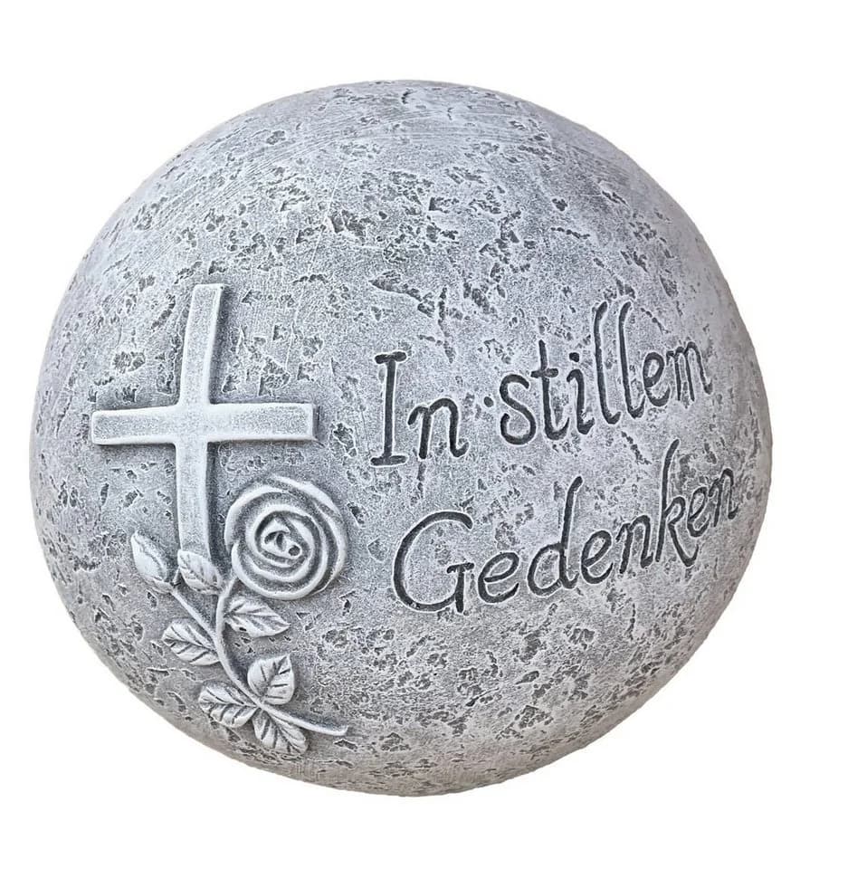 Stone and Style Grabkugel Grau Frostfest In stillem Gedenken - Bild 2