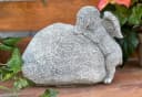 Stone and Style Gartenfigur Grabschmuck Hund mit Inschrift Bild 4
