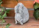 Stone and Style Gartenfigur Grabschmuck Hund mit Inschrift Bild 5