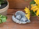 Stone and Style Steinfigur Hund mit Flügeln frostfest Grabschmuck Bild 1