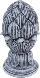 Stone and Style Gartenfigur Frostfeste Steinfigur Pinienzapfen Grau Bild 2