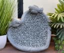 Stone and Style Vogeltränke Herz Grau Frostfest XL Bild 5