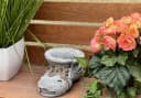 Stone and Style Pflanzschale Stiefel Grau Frostfest Bild 1