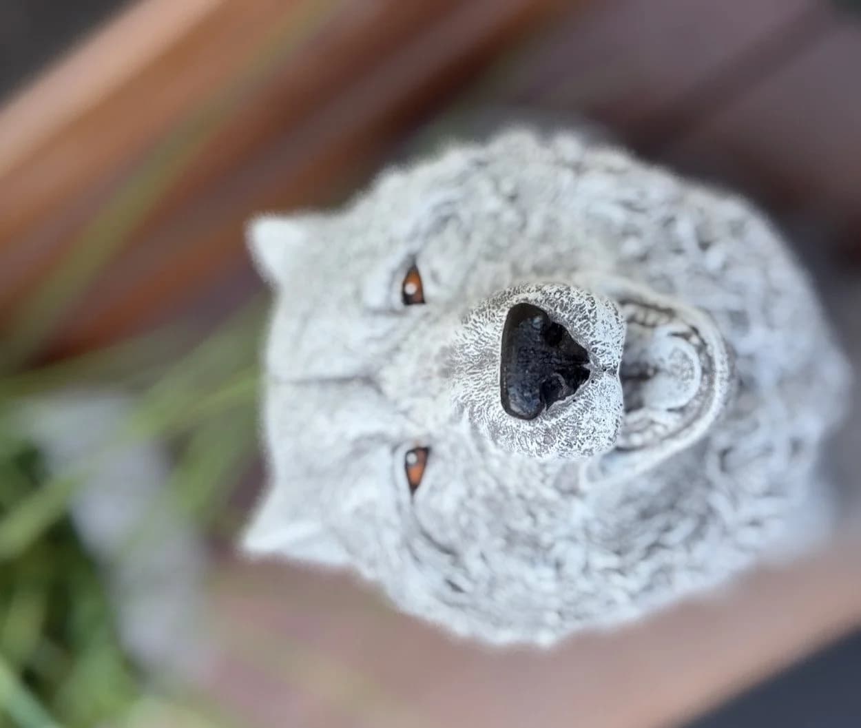 Stone and Style Wolfsfigur Steinguss 41 cm - Bild 5