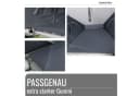 BLACK FOREST FOX Spannbettlaken VW T7 California Aufstelldach Lycra OEKO-TEX® Grau Bild 4