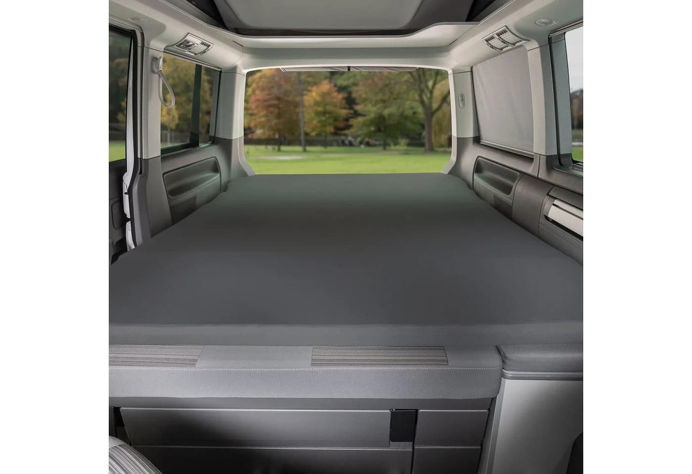 Black Forest Fox Spannbettlaken VW Faltbett T7 California Beach OEKO-TEX® Baumwolle - Bild 2