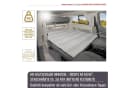 Ford Nugget Matratzenauflage Schwarz - Kaltschaum Topper 119x189cm Bild 4