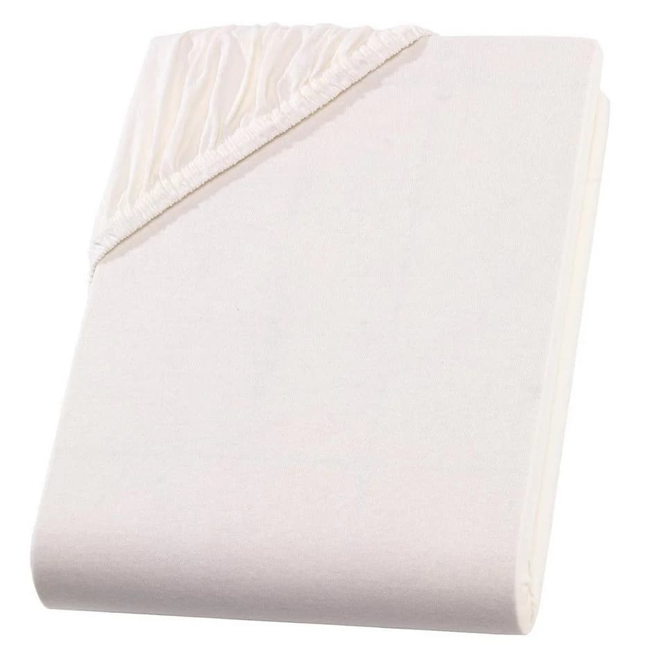 Carpe Sonno Spannbettlaken Jersey 100% Baumwolle Beige