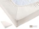 Carpe Sonno Spannbettlaken Jersey 100% Baumwolle Beige Bild 3