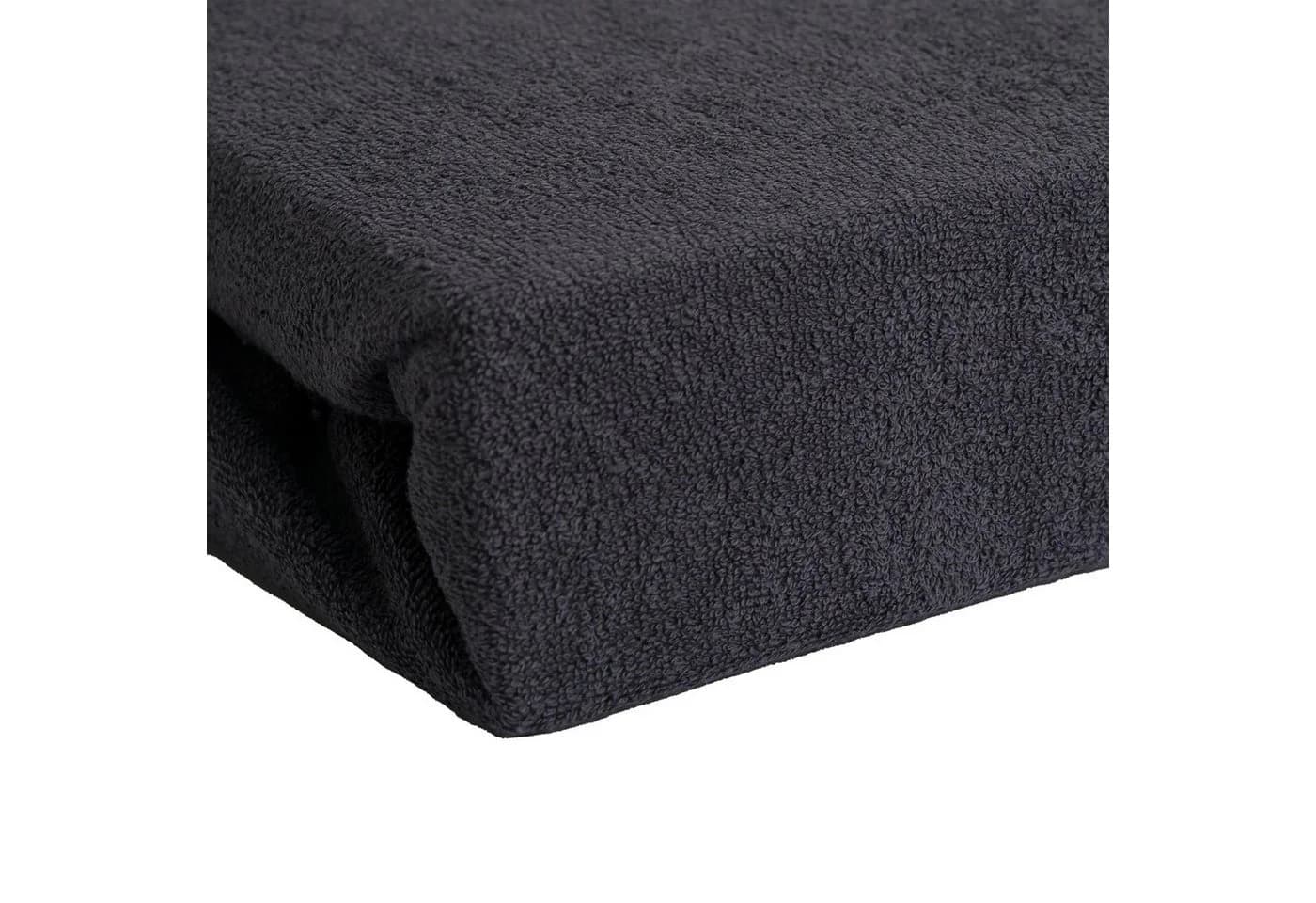 Carpe Sonno Spannbettlaken Frottee Winter Anthrazit - Bild 3
