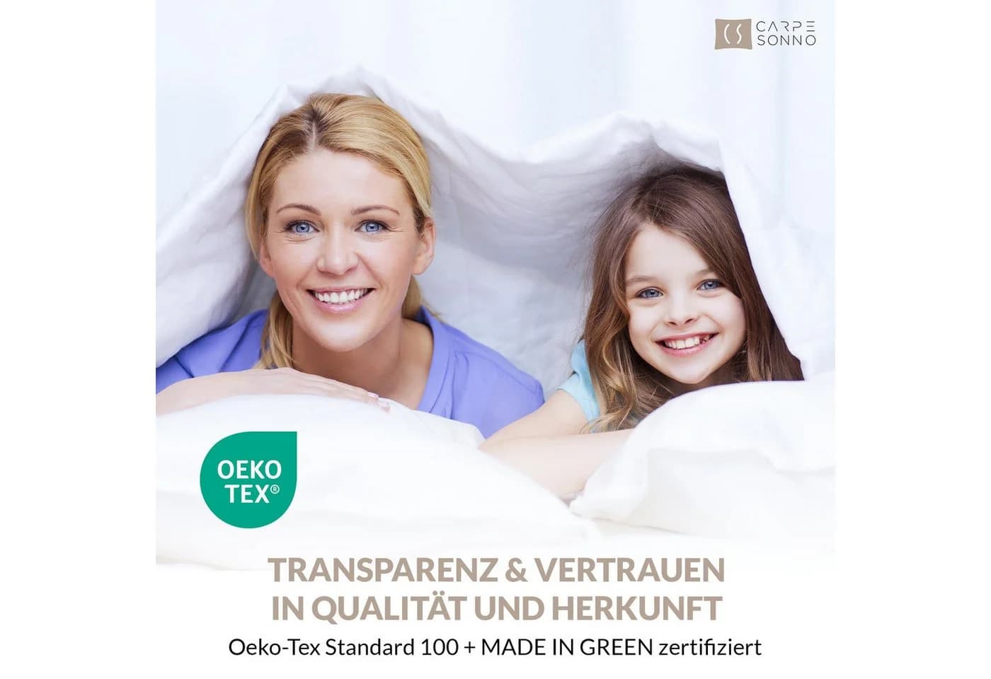 Carpe Sonno Spannbettlaken Frottee Winter Laken Grau - Bild 5