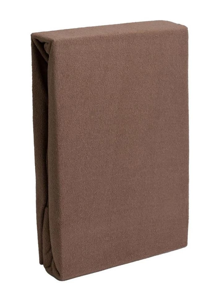 Carpe Sonno Spannbettlaken Frottee Winter Braun