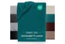 Carpe Sonno Spannbettlaken Cashmere Touch Winter Bettlaken Petrol Bild 2
