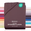 Carpe Sonno Spannbettlaken Braun Mikrofaser Rundumgummi Bild 2