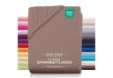 Carpe Sonno Spannbettlaken Heavy Jersey Nougat Braun Bild 2