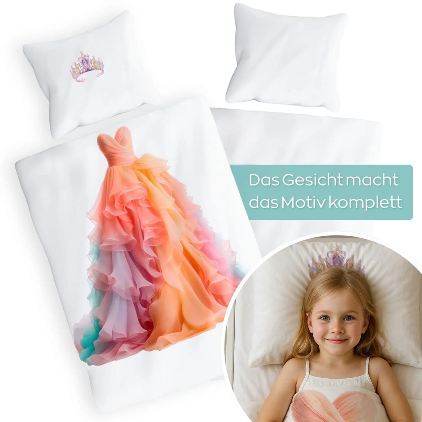 Carpe Sonno Kinderbettwäsche Rosa Weiß Interaktiv - Bild 2