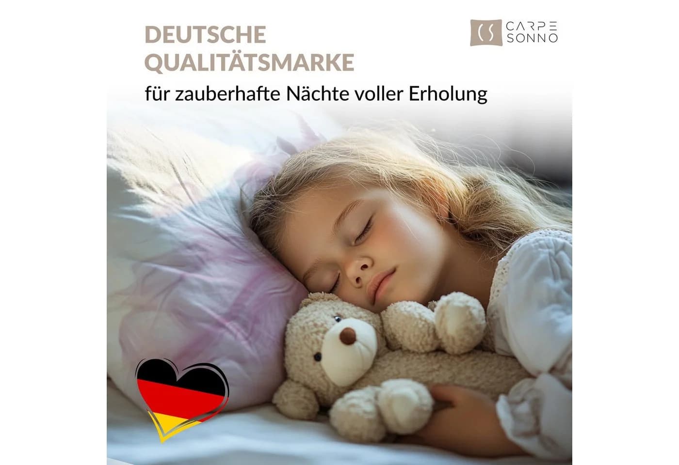 Carpe Sonno Kinderbettwäsche 135x200 Rosa Weiß Einhorn Interaktiv - Bild 4