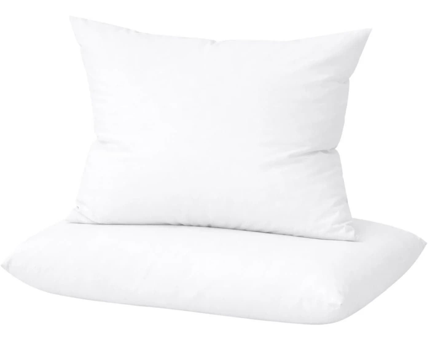 Carpe Sonno Kissenbezug Mako Satin 100% Baumwolle Weiß 2er Set