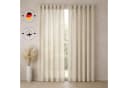 Carpe Sonno Schlaufenschal Beige 100% Baumwolle Blickdicht 2er Set Bild 2