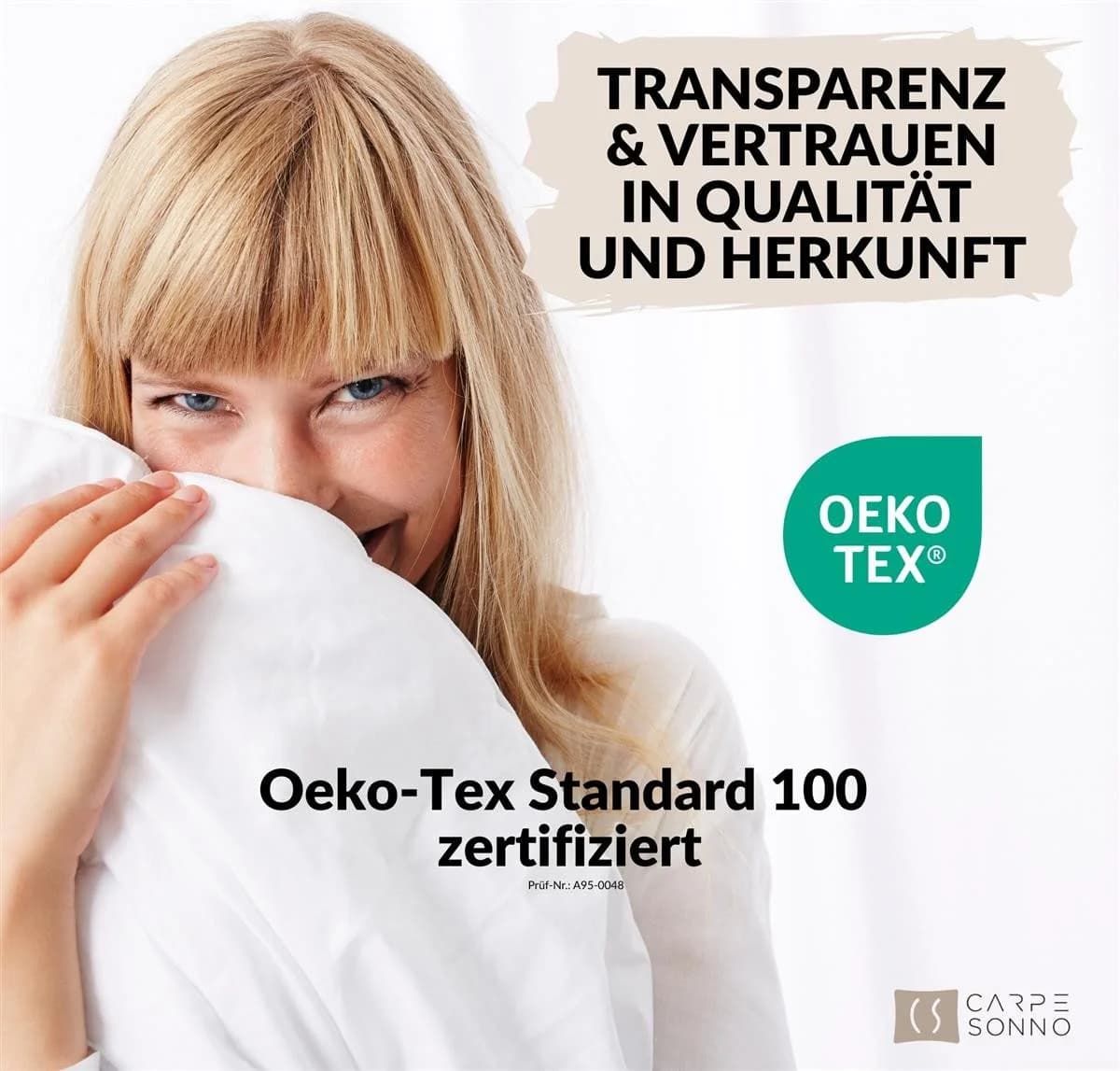 Carpe Sonno Sommerbettwäsche Seersucker 100% Baumwolle Bügelfrei Mint - Bild 5